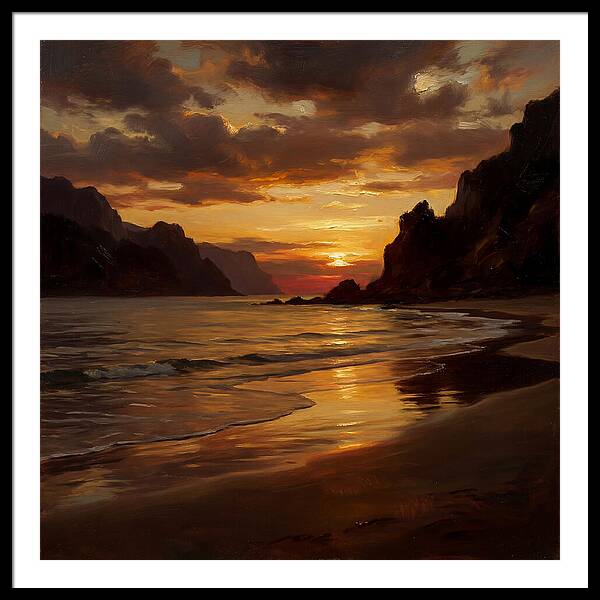 Tranquil Coastal Dusk
