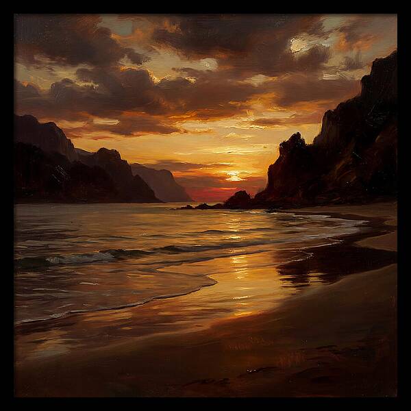 Tranquil Coastal Dusk