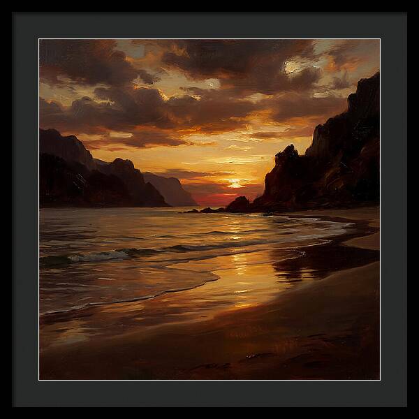 Tranquil Coastal Dusk