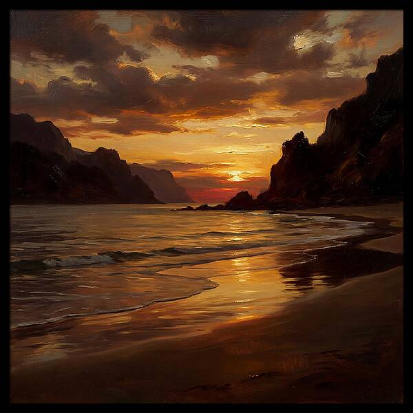 Tranquil Coastal Dusk