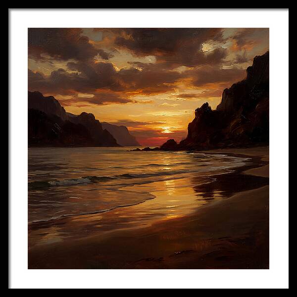 Tranquil Coastal Dusk