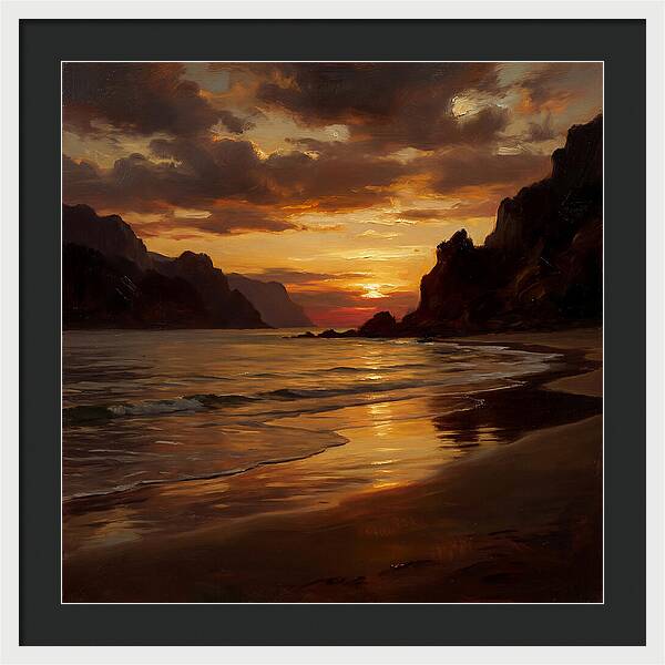 Tranquil Coastal Dusk