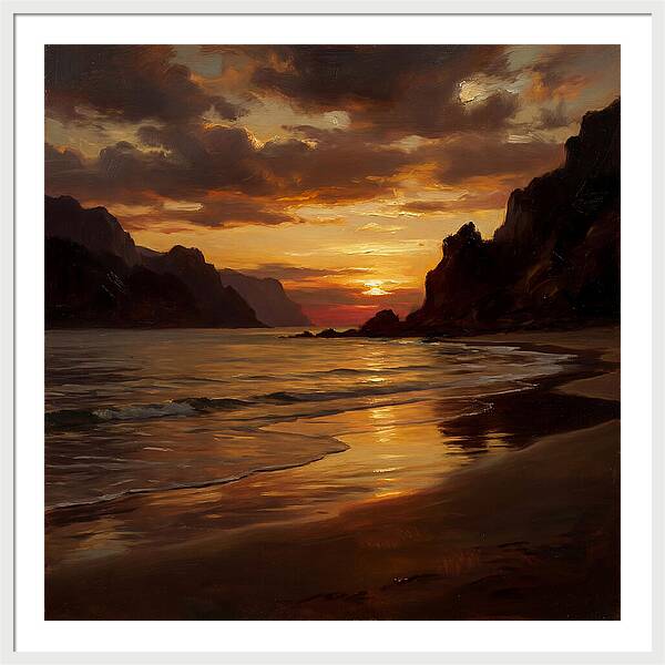 Tranquil Coastal Dusk