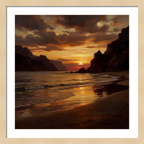 Tranquil Coastal Dusk