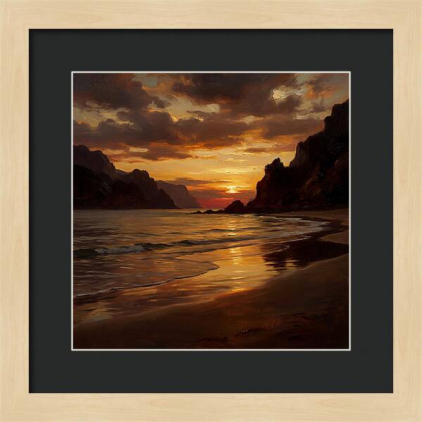Tranquil Coastal Dusk