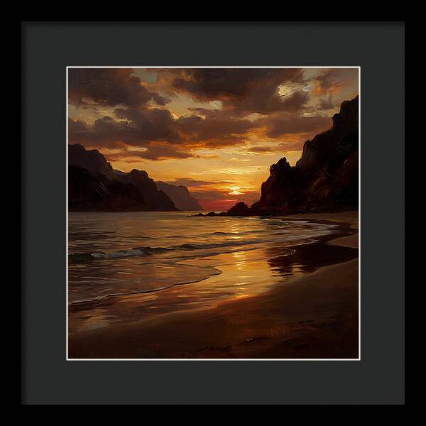 Tranquil Coastal Dusk