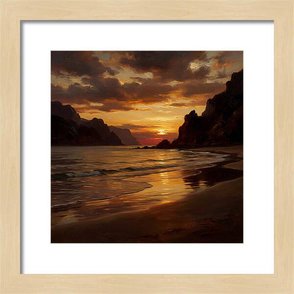 Tranquil Coastal Dusk