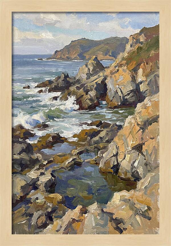 Tranquil Coastal Serenity