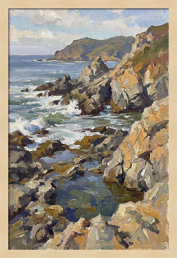 Tranquil Coastal Serenity