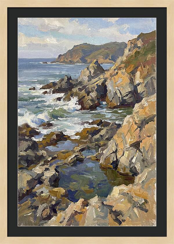 Tranquil Coastal Serenity