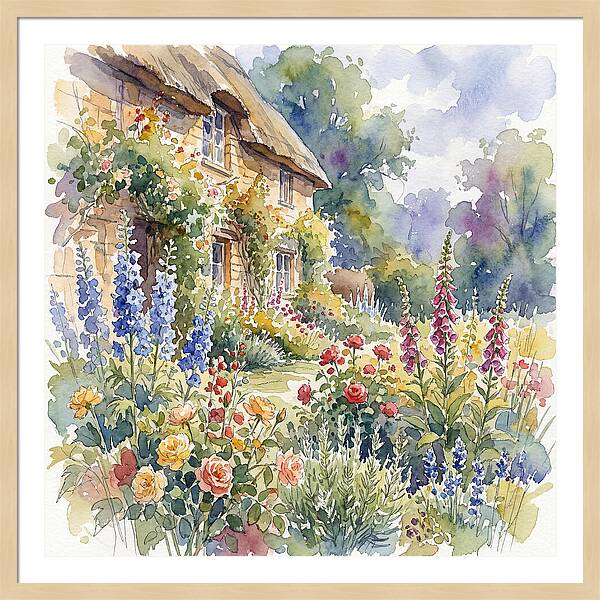 Tranquil Cottage Garden