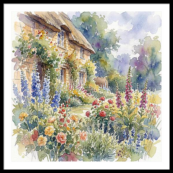Tranquil Cottage Garden