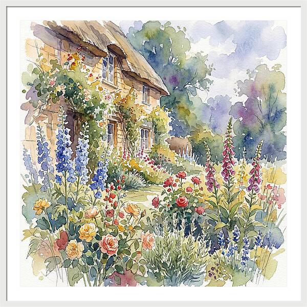 Tranquil Cottage Garden
