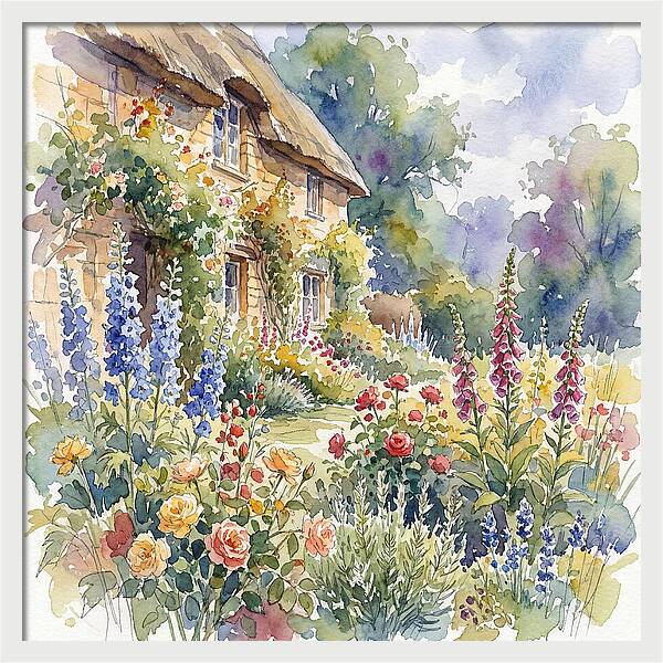 Tranquil Cottage Garden