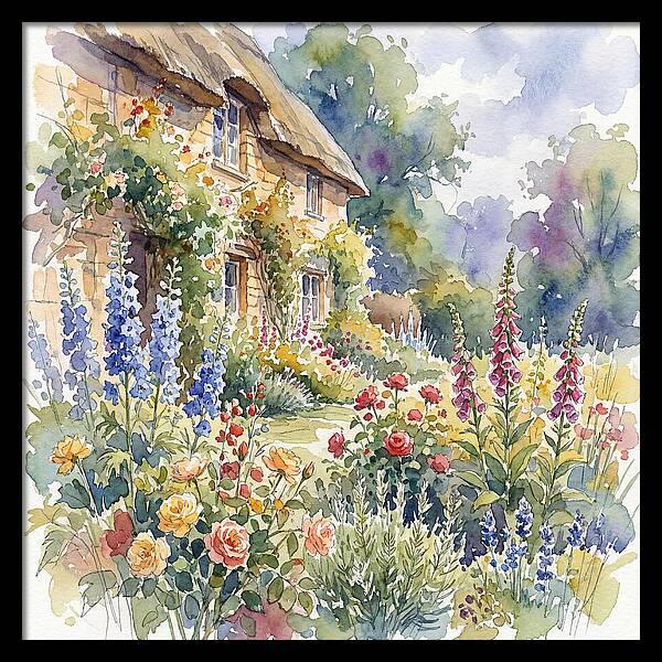 Tranquil Cottage Garden