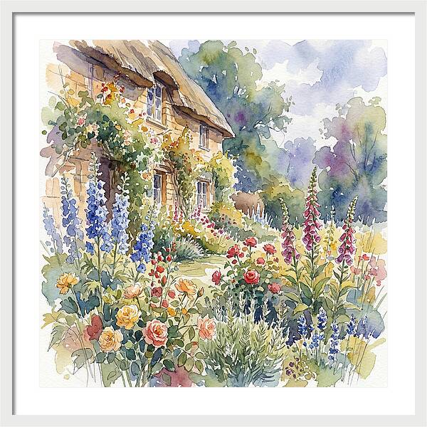 Tranquil Cottage Garden