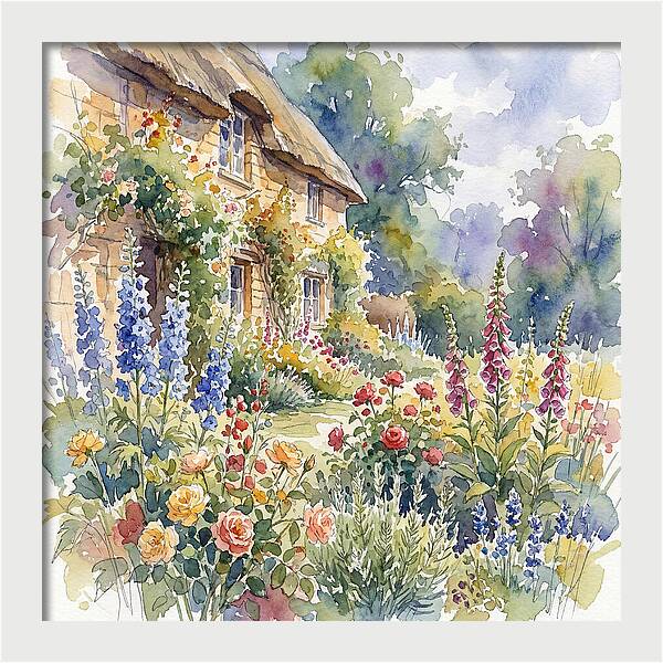 Tranquil Cottage Garden