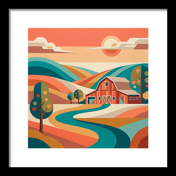 Tranquil Country Landscape