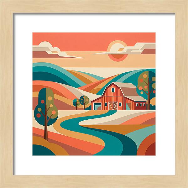 Tranquil Country Landscape