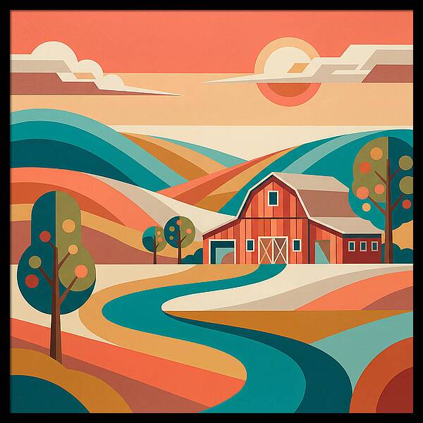 Tranquil Country Landscape