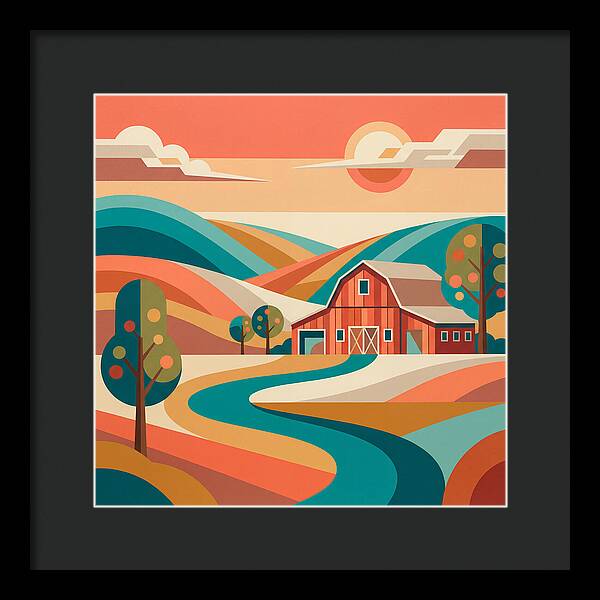 Tranquil Country Landscape