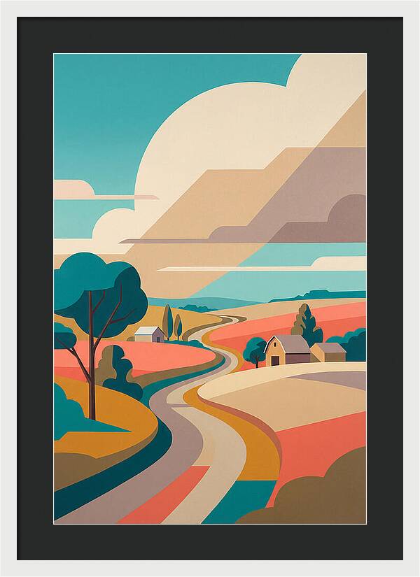Tranquil Country Path 7556