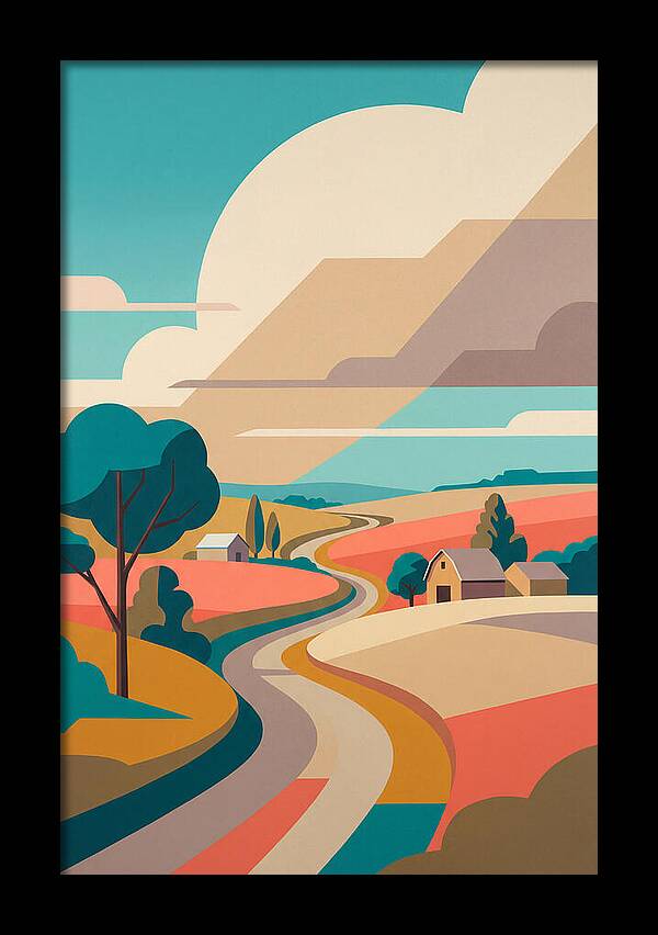 Tranquil Country Path 7556