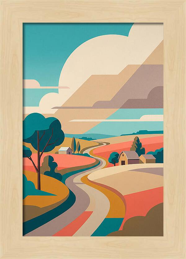 Tranquil Country Path 7556