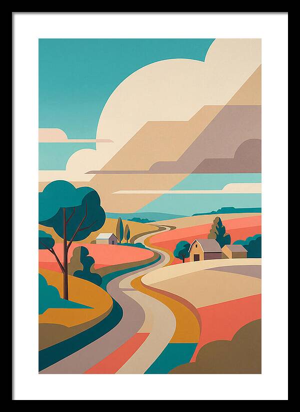 Tranquil Country Path 7556