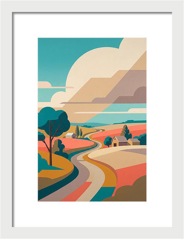 Tranquil Country Path 7556