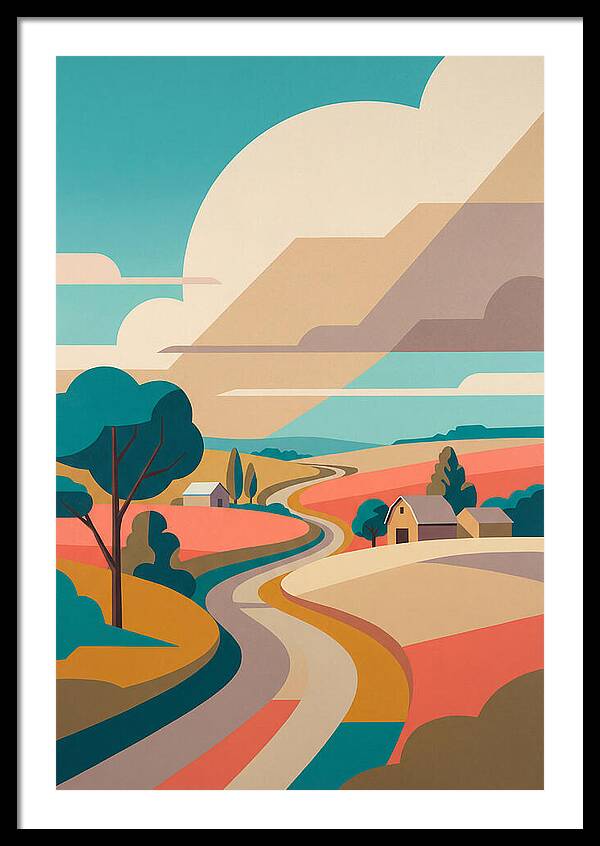 Tranquil Country Path 7556