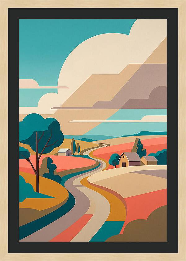 Tranquil Country Path 7556