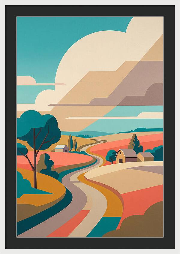 Tranquil Country Path 7556
