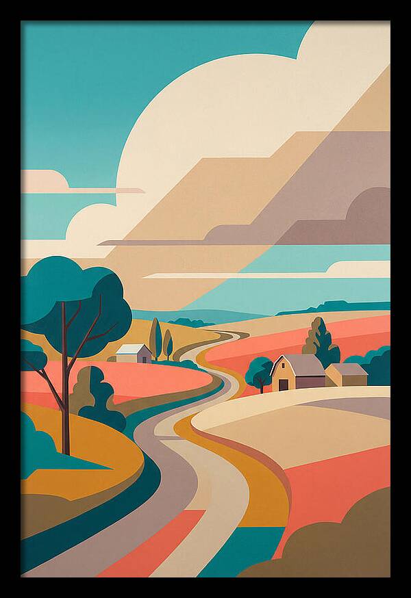 Tranquil Country Path 7556