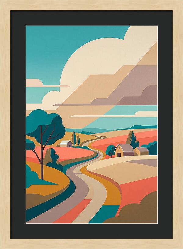 Tranquil Country Path 7556