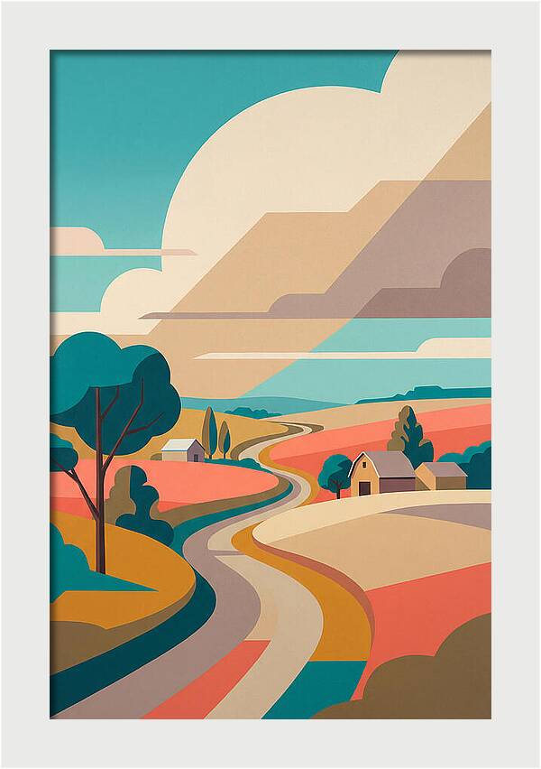 Tranquil Country Path 7556