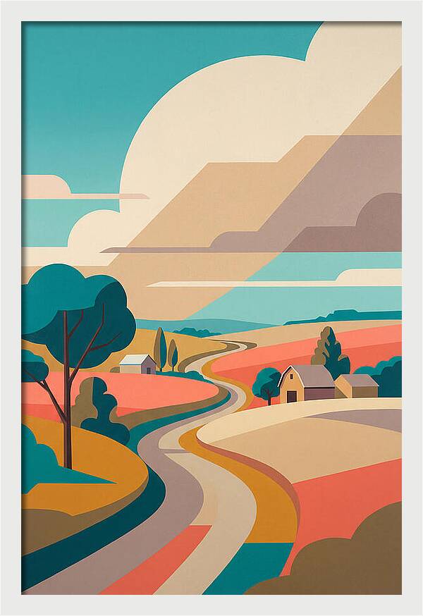 Tranquil Country Path 7556