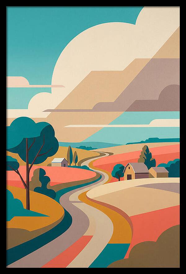Tranquil Country Path 7556