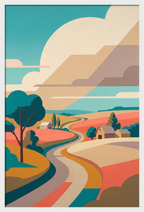 Tranquil Country Path 7556