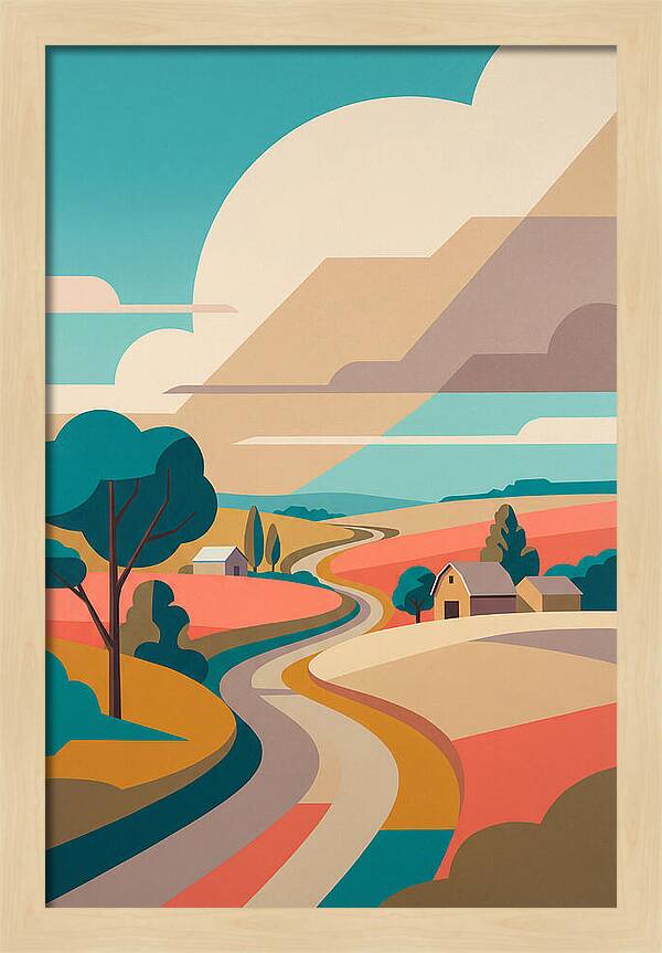 Tranquil Country Path 7556