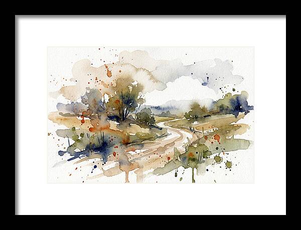 Tranquil Country Path 7562