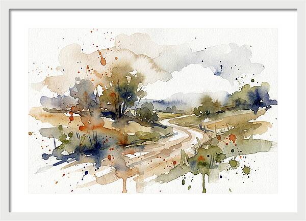 Tranquil Country Path 7562