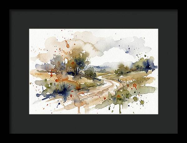Tranquil Country Path 7562