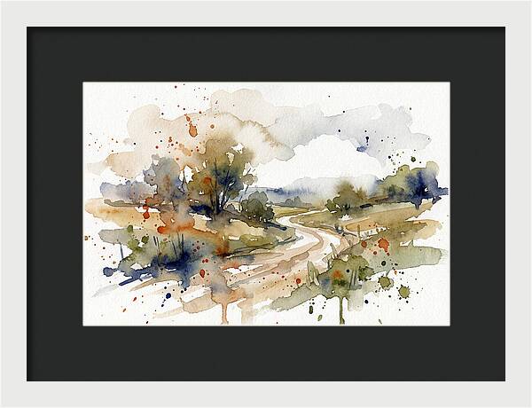 Tranquil Country Path 7562