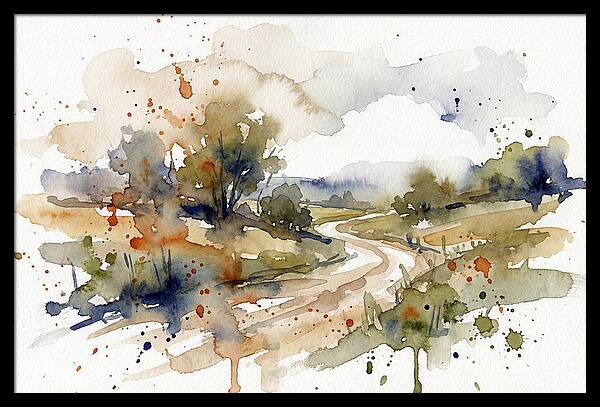 Tranquil Country Path 7562