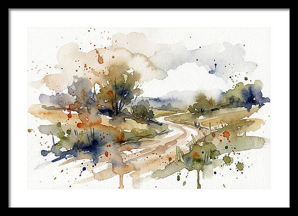 Tranquil Country Path 7562