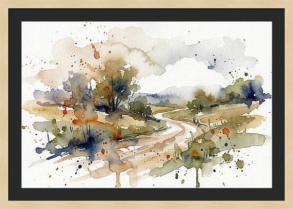 Tranquil Country Path 7562
