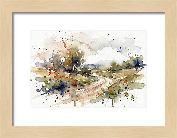 Tranquil Country Path 7562