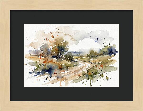 Tranquil Country Path 7562