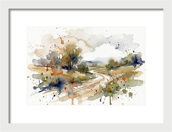 Tranquil Country Path 7562